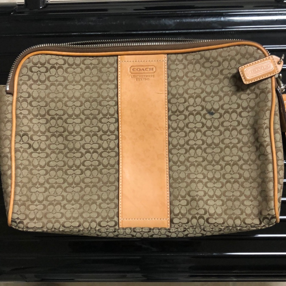 Authentic Coach Cosmetic/Toiletry Case